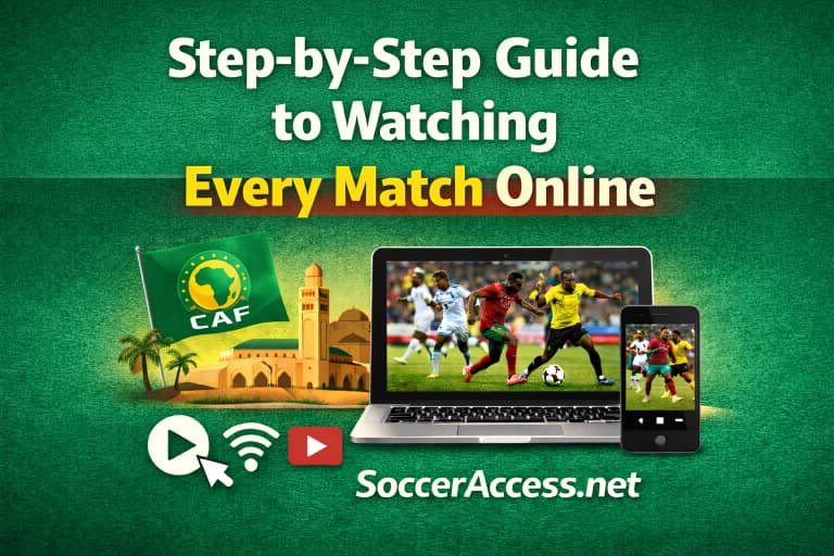 Step-by-Step Guide to Watching Every Match Online