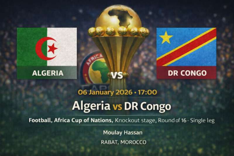 Algeria vs DR Congo – AFCON 2025 Preview