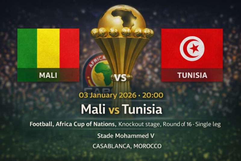 Mali vs Tunisia – AFCON 2025 Match Preview (January 3, 2026)